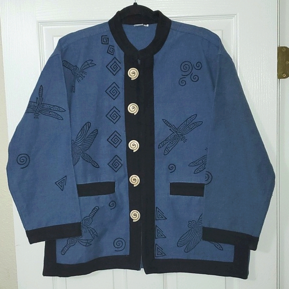 Venus Imports Dragonfly Jacket Size Medium